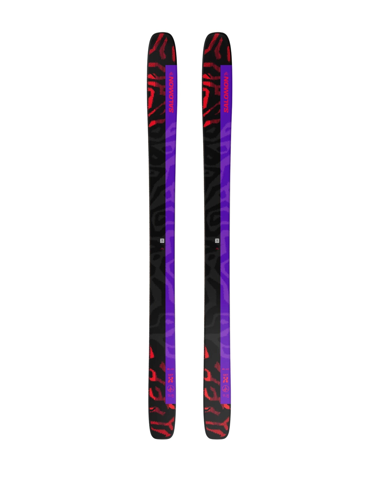 Salomon S/Lab QST X Men's Skis - Black/Equipe Red