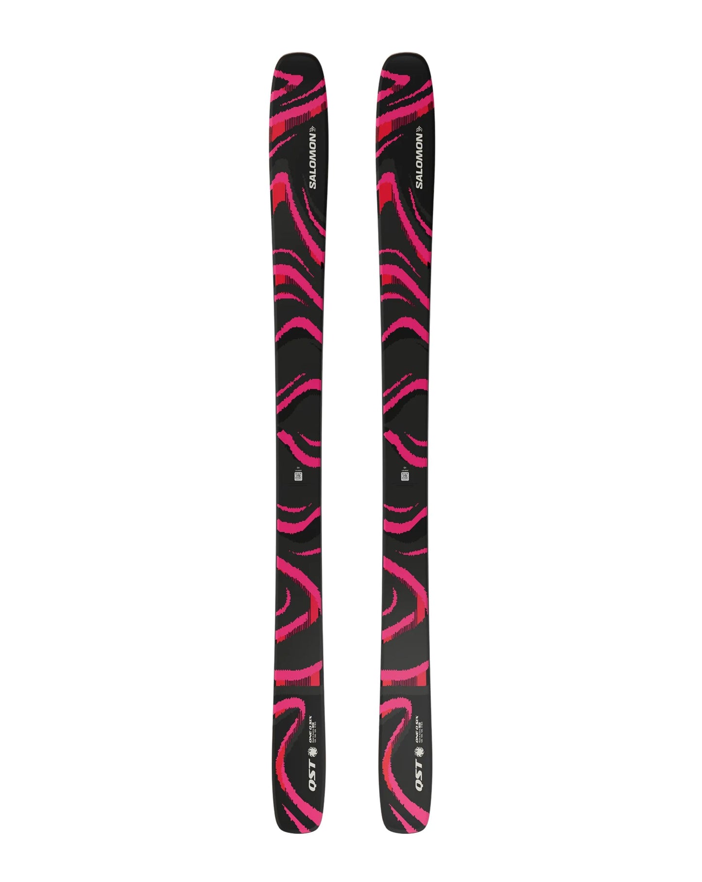 Salomon QST 106 Men's Skis - Black/Equipe Red