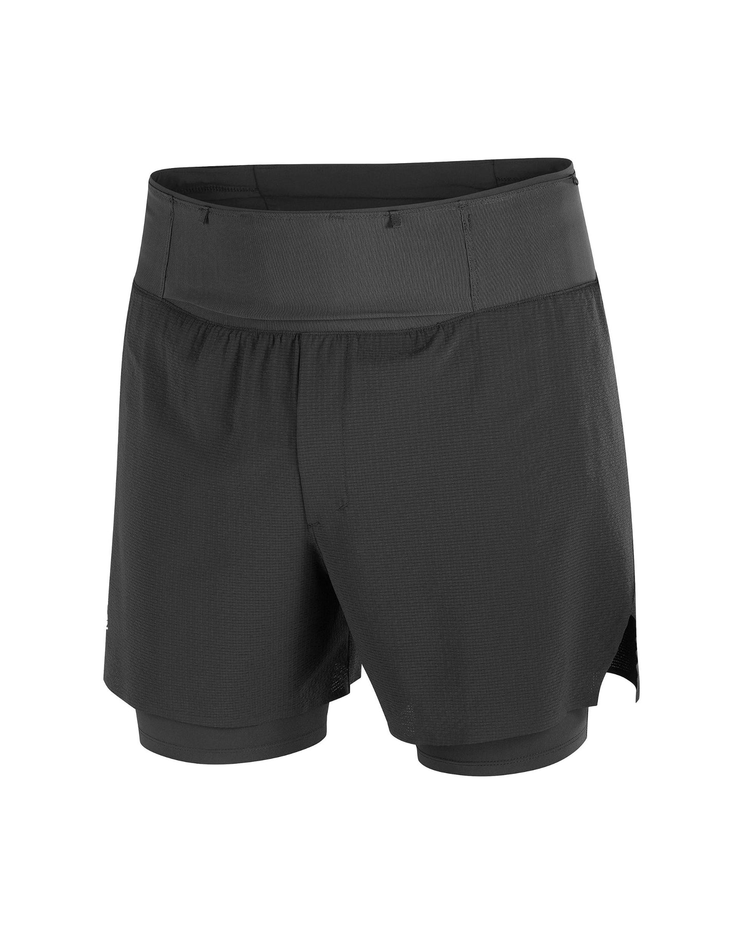 Salomon Men's Sense Aero 2n1 5" Shorts - Deep Black