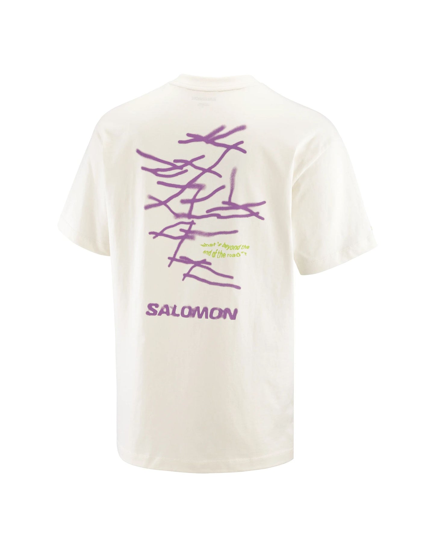 Salomon Men's Wild Rays Short Sleeve Tee - Whisper White