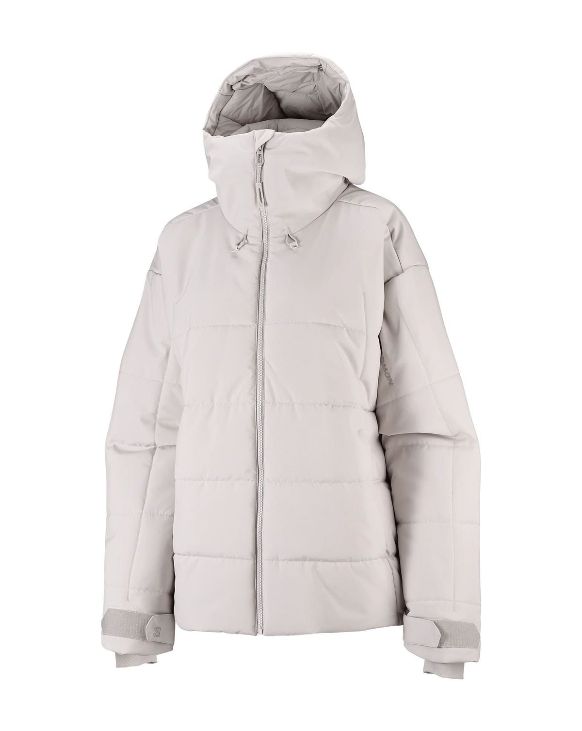 Salomon Whitelight Women's Ski Jacket -Silver Cloud