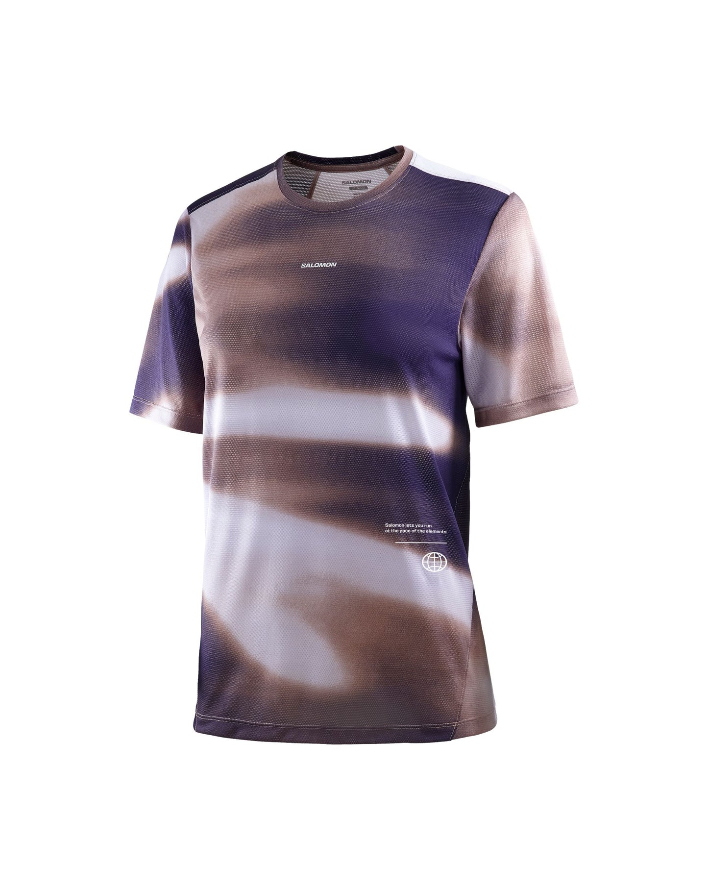 Salomon Women's SHAKEout Core Short Sleeve Tee Graphix - Ethereal/Astral