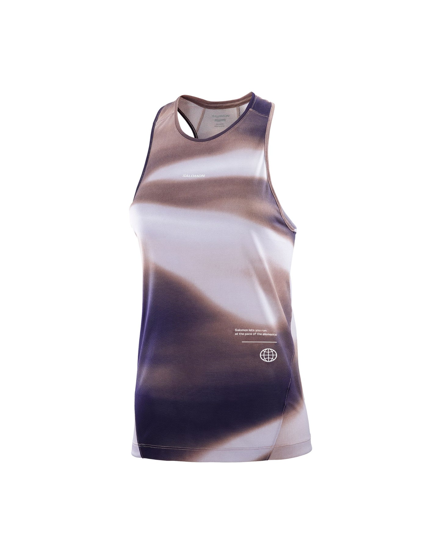 Salomon Women's Shake Core Tank Graphix - Ethereal/Astral