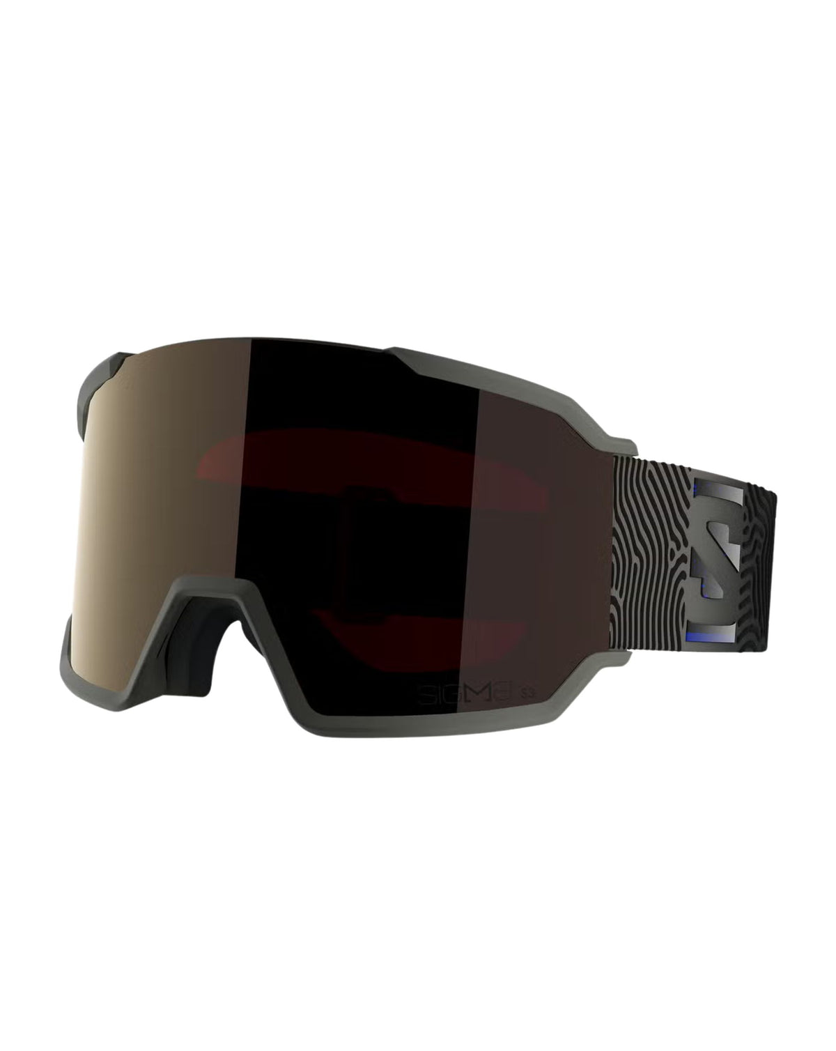Salomon S/View 3 Sigma Ski Goggles - Castor Gray/Gun Metal