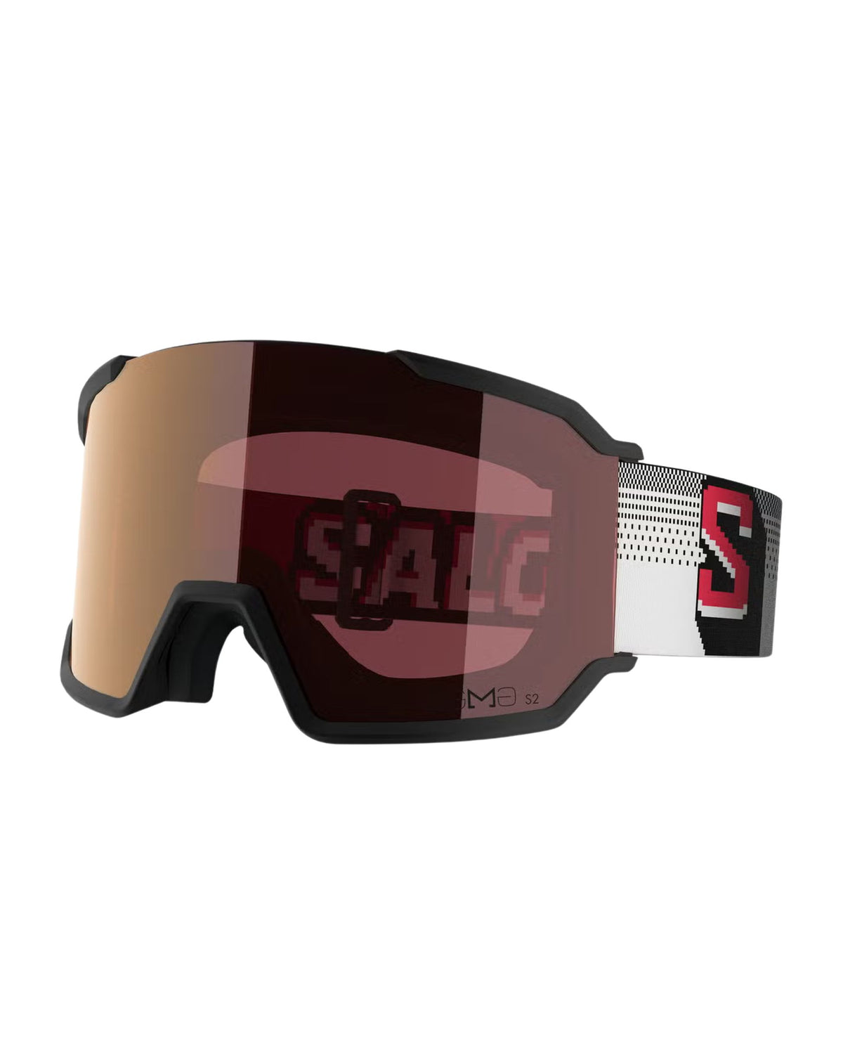 Salomon S/View 3 Sigma Ski Goggles - Black Pixel/Copper