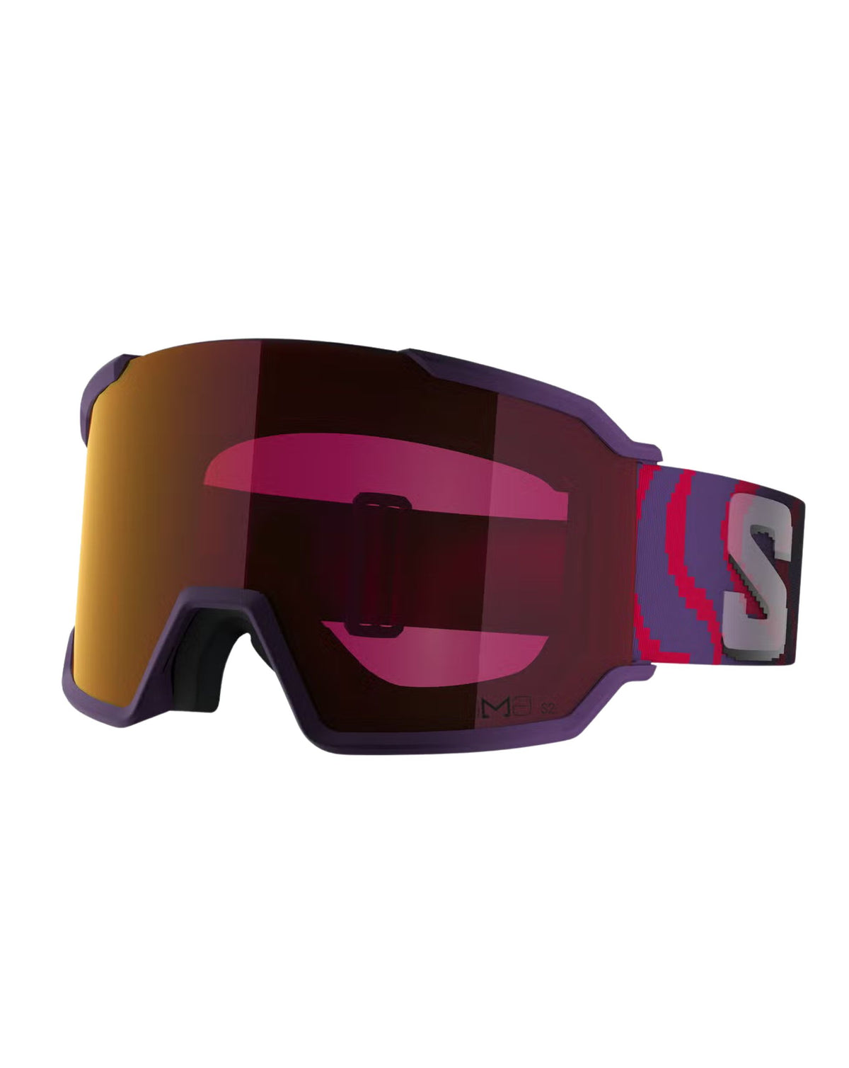 Salomon S/View 3 Sigma Ski Goggles -Pansy/Poppy Red