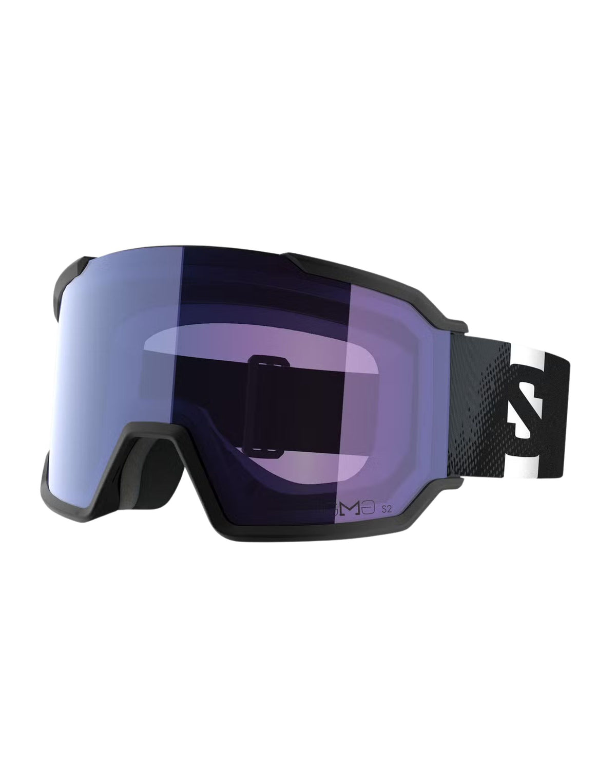 Salomon S/View 3 LBF Sigma Ski Goggles - Black/Ice Blue