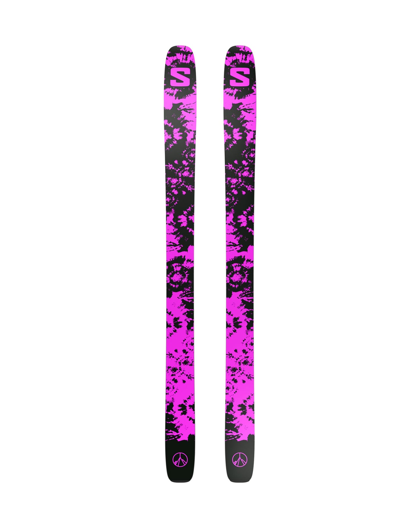 Salomon QST X Skis - Black/Shocking Pink