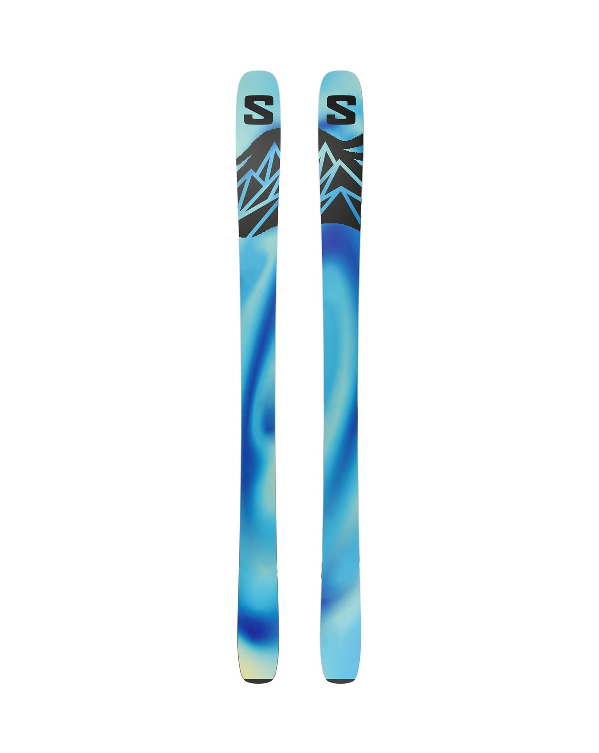 Salomon QST 100 Men's Skis - Cosmic Sky/Dark Grey