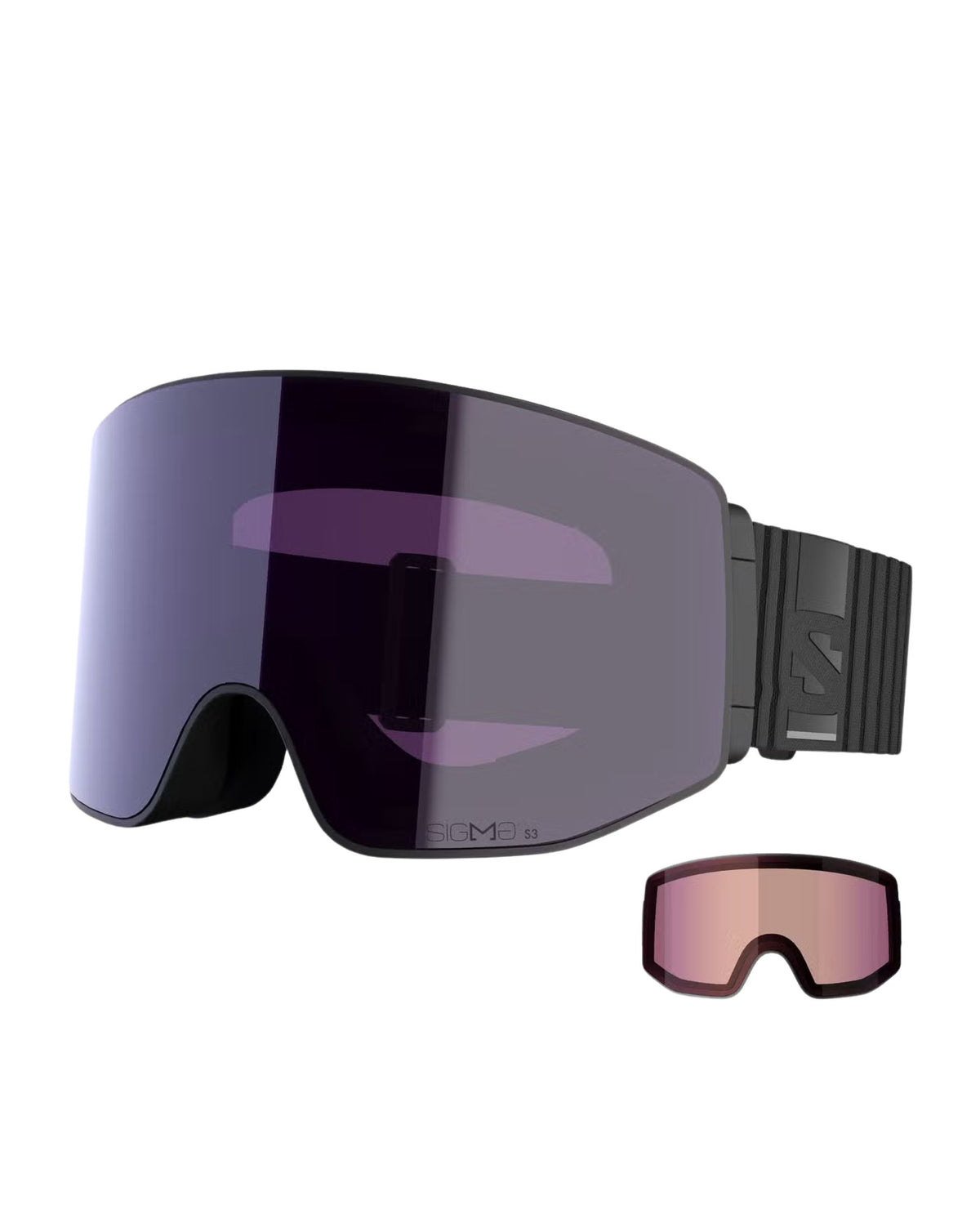 Salomon Sentry Prime Sigma Ski Goggles - Black/Sky Blue