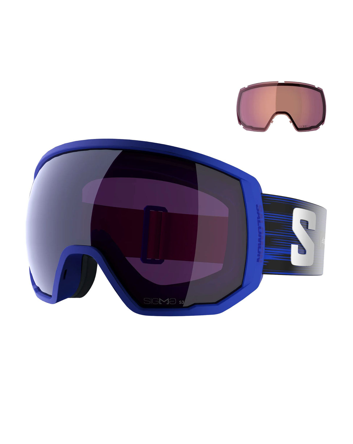 Salomon Radium Pro Outline Sigma Ski Helmet -Equipe/Sky Blue