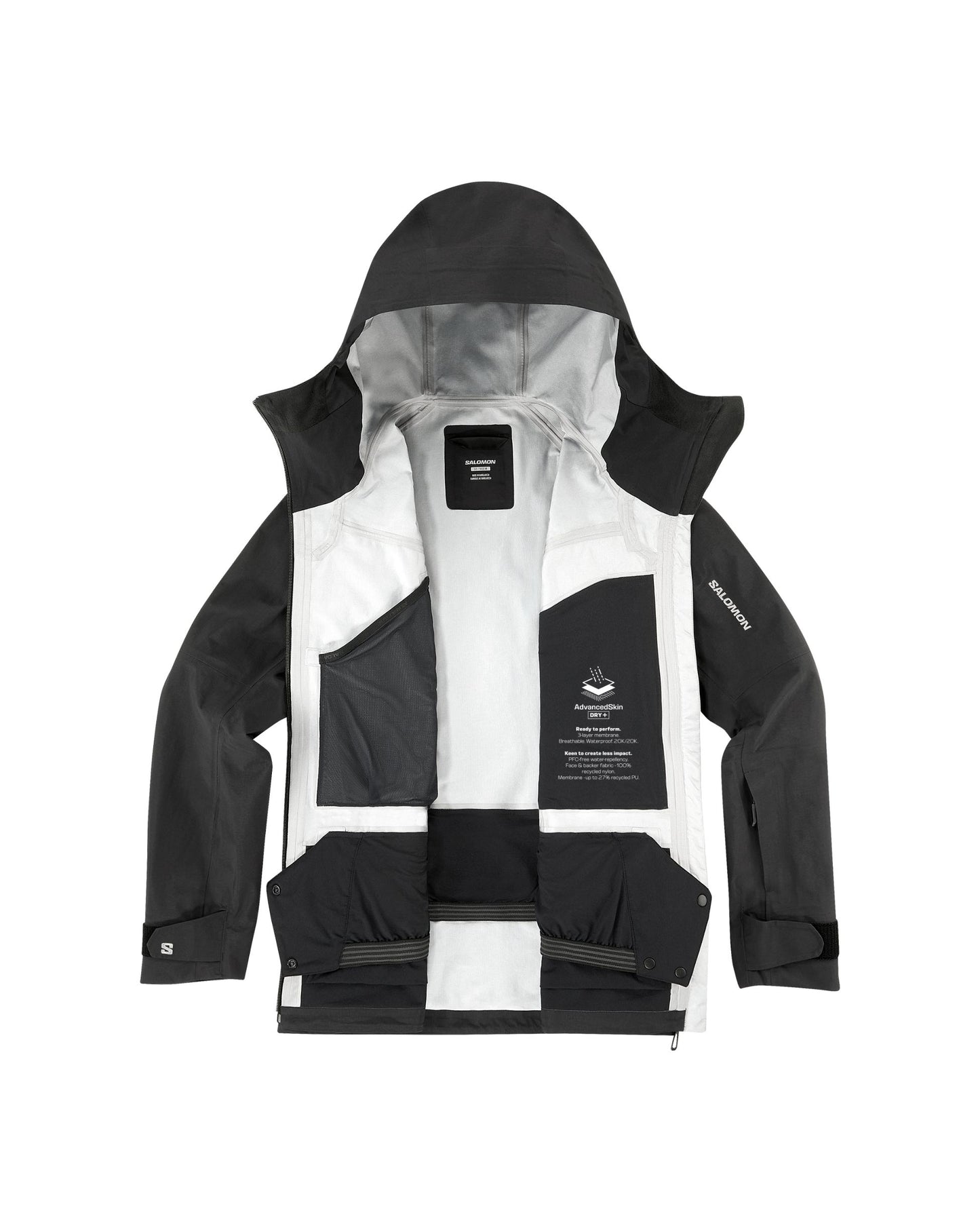 Salomon Women's Absolute 3L Ski Jacket - Deep Black