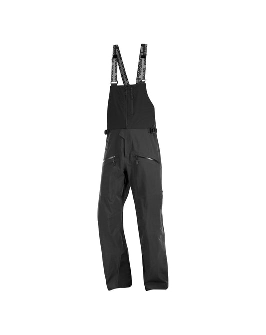 Salomon Men's Absolute Bib Ski Pant - Deep Black