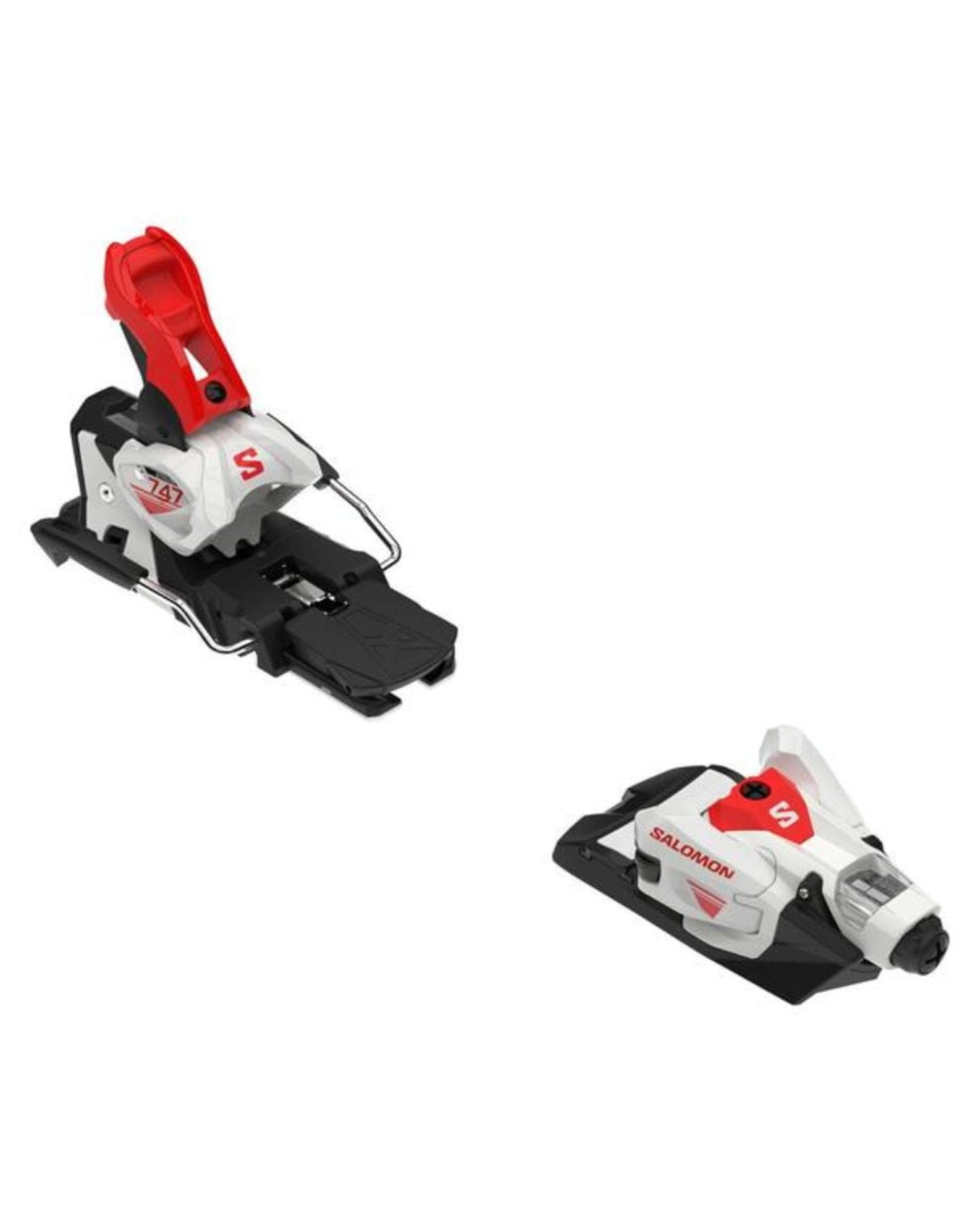 Salomon N Strive 16 MN 747 Ski Bindings - White + Fiery