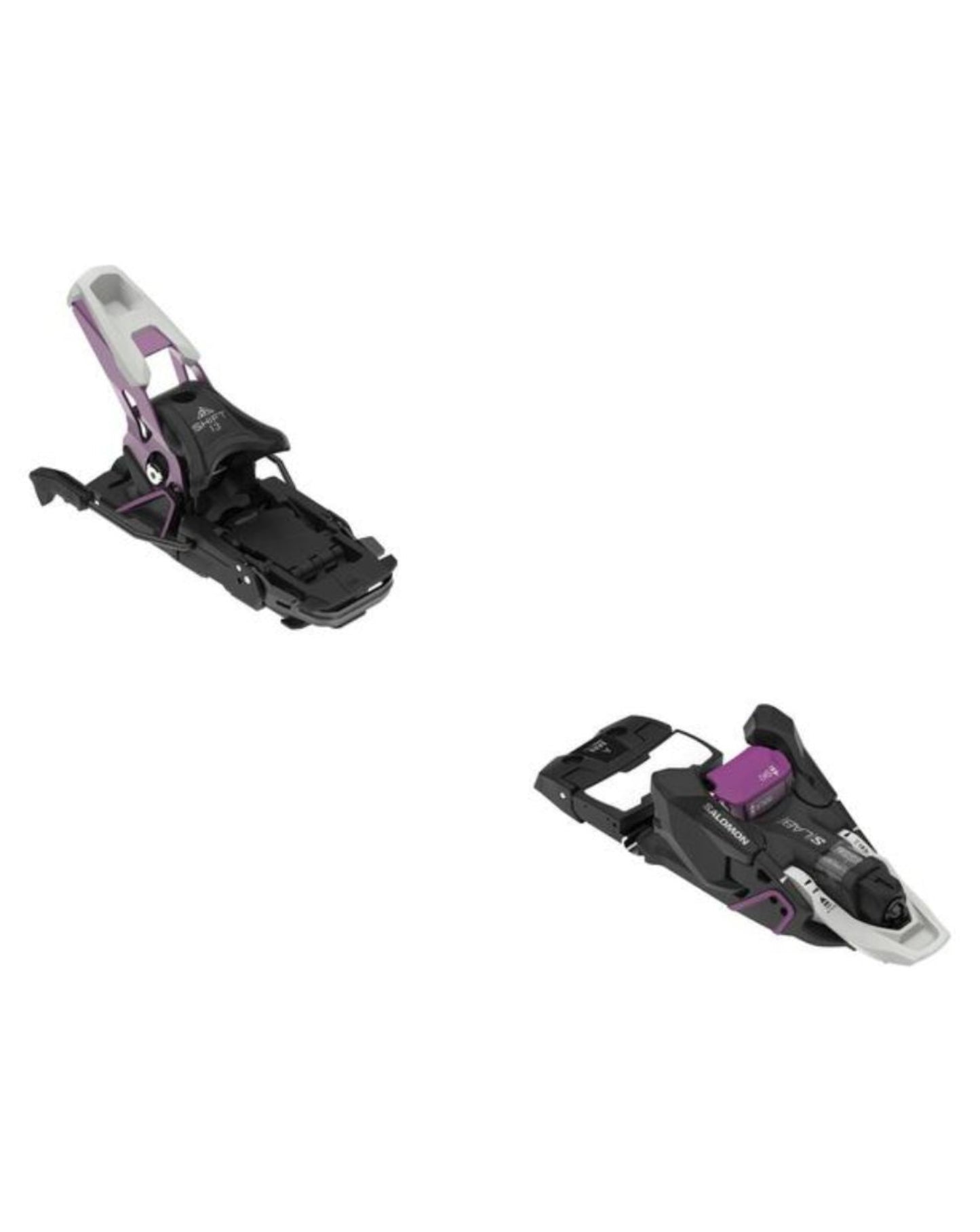 Salomon S/Lab Shift2 13 MN Ski Bindings - Byzantium / Black / Silver Metal