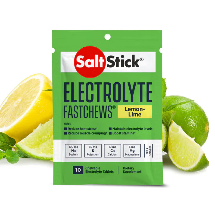 SaltStick FastChews Lemon Lime - 10ct