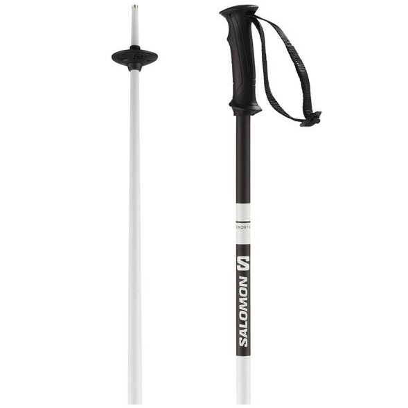 Salomon X North Ski Poles - White