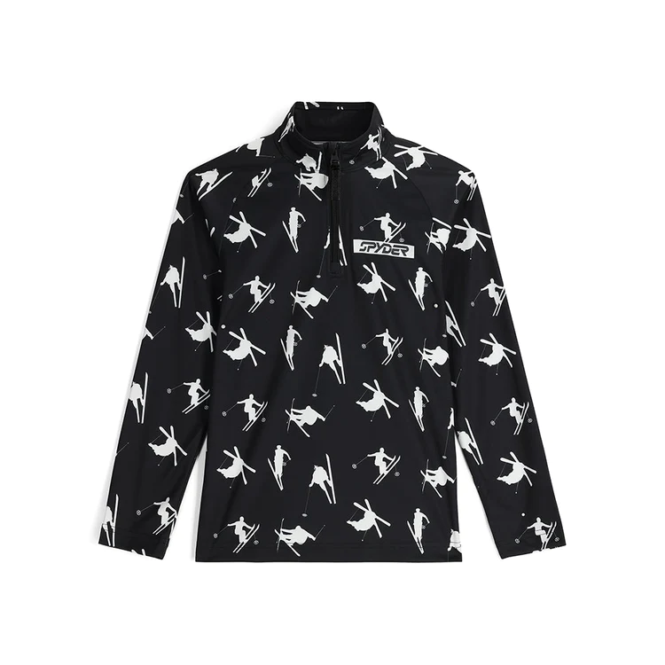 Spyder Junior Boys' Ski Day 1/2 Zip Jacket