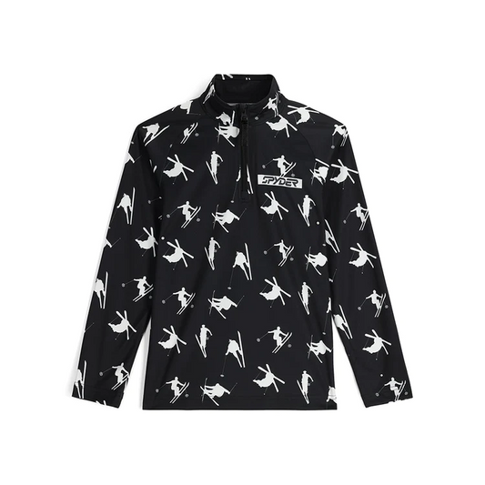 Spyder Junior Boys' Ski Day 1/2 Zip Jacket