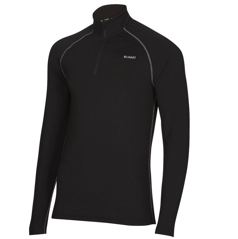 Kombi Men's B1 Active Sport Zip Base Layer Top