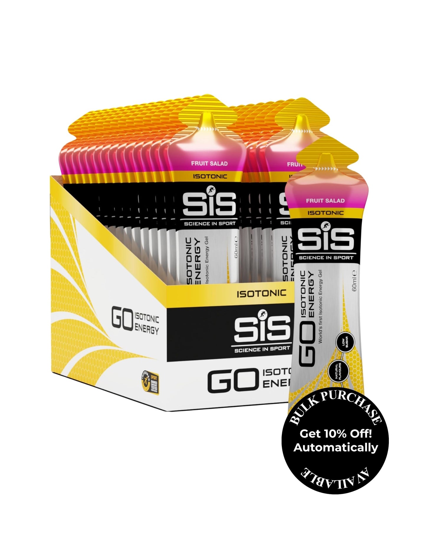 SiS GO Isotonic Energy Gel 60ml - Fruit Salad
