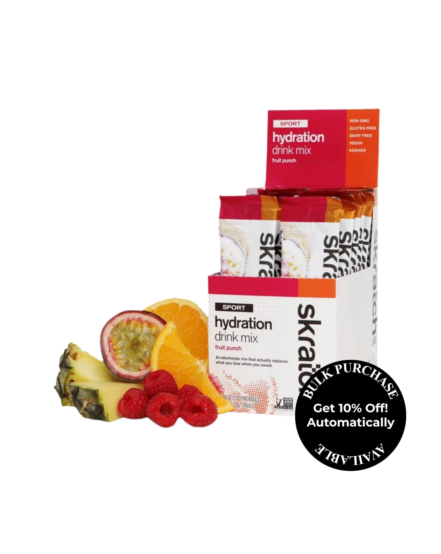 Skratch Labs Hydration Sport Drink Mix - Fruit Punch 22g