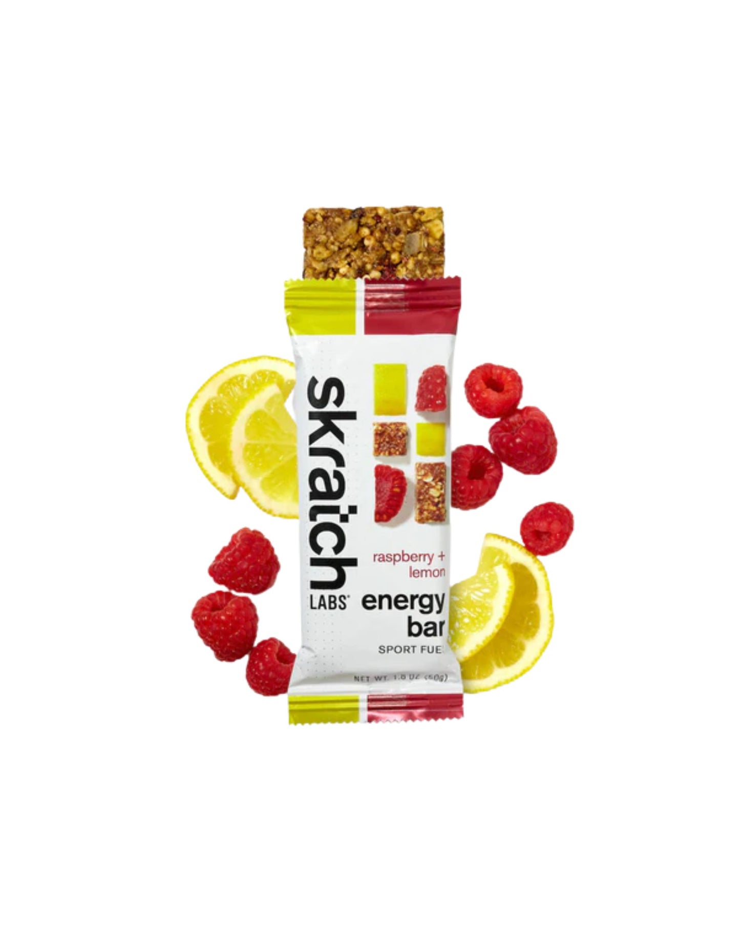 Skratch Labs Energy Bar - Raspberry + Lemon (50 g)