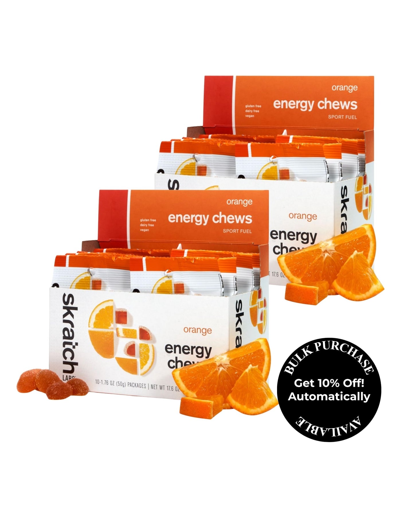 Skratch Labs Energy Chews - Orange 50g