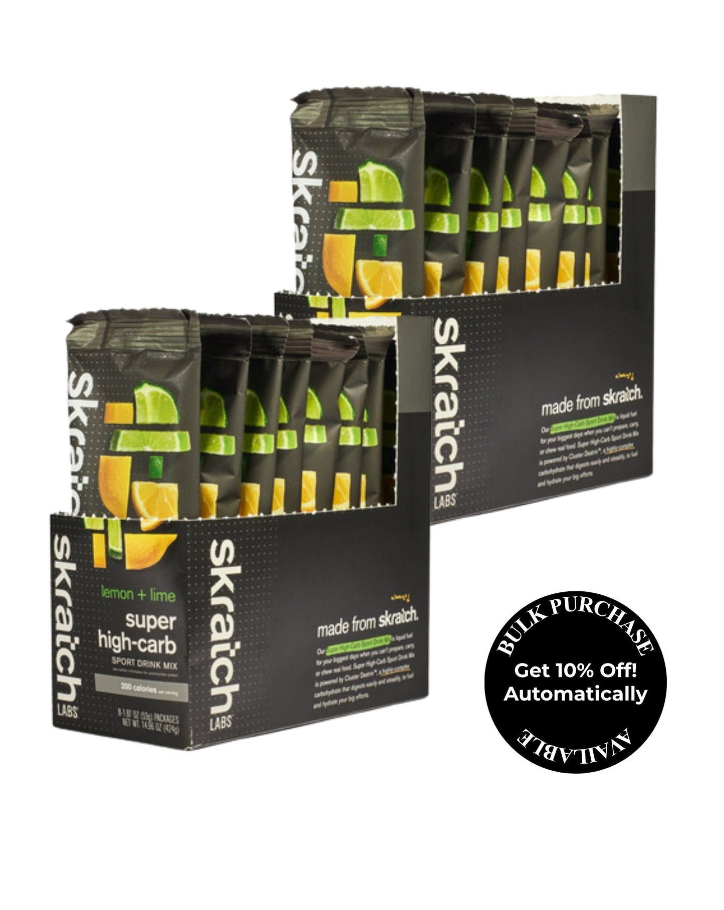 Skratch Labs Super High Carb Sport Drink Mix - Lemon + Lime 53g