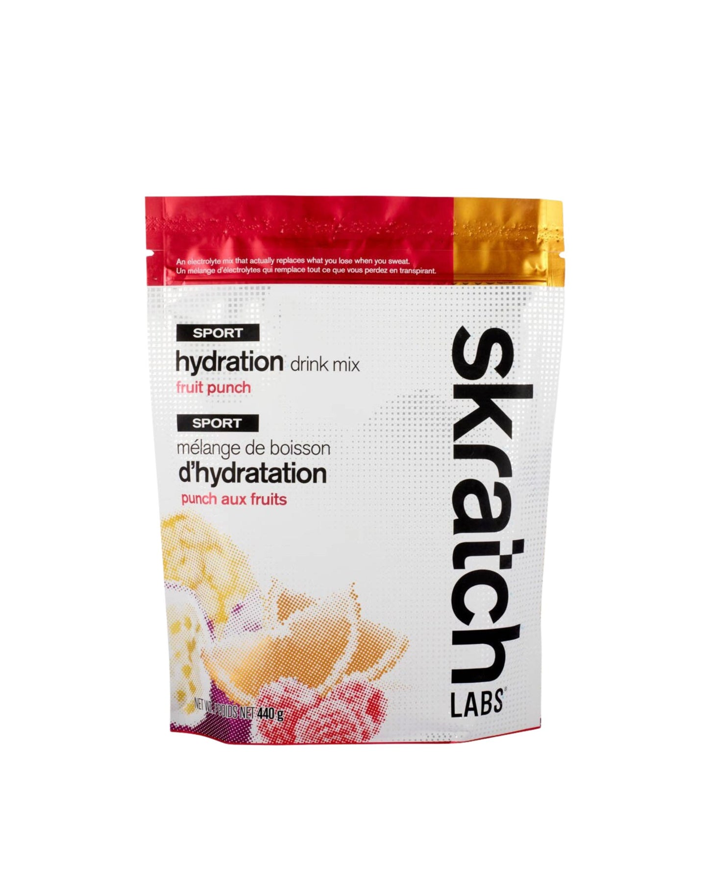 Skratch Labs Hydration Sport Drink Mix - Fruit Punch 440g