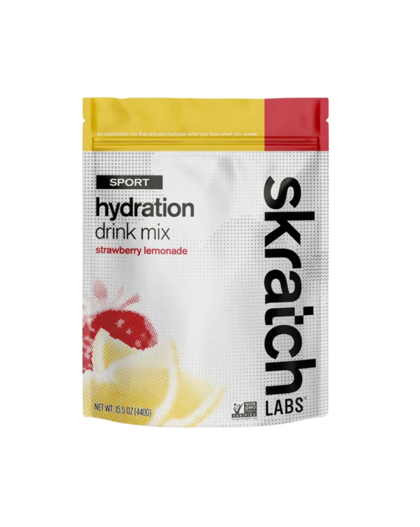 Skratch Labs Hydration Sport Drink Mix - Strawberry Lemonade 440g