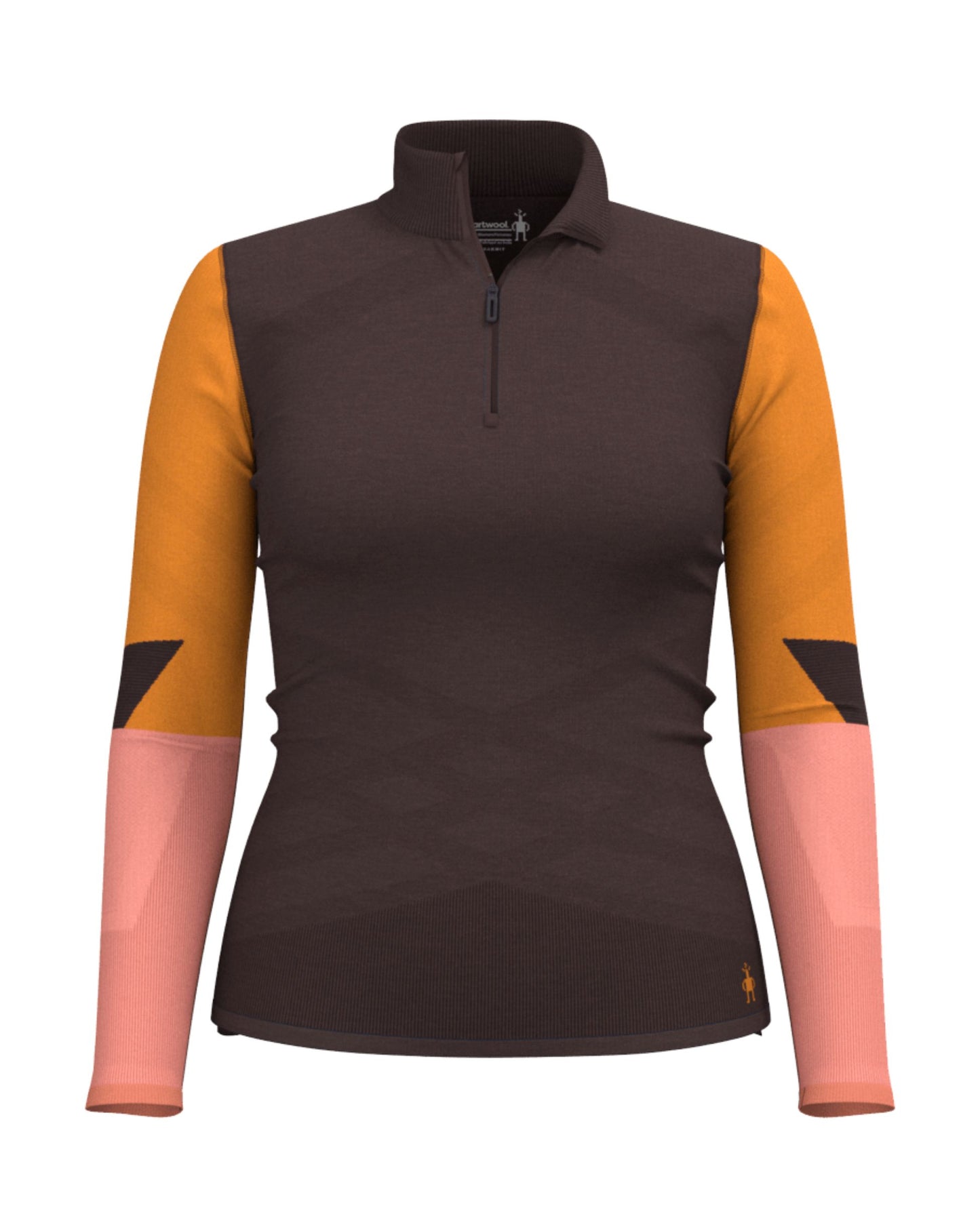 Smartwool Women's Intraknit Thermal Merino Base Layer Colourblock Crew