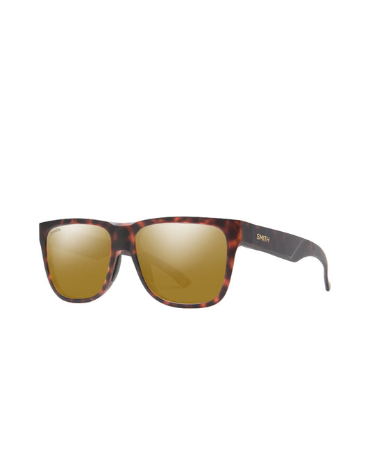 Smith Lowdown 2 Sunglasses - Matte Tortoise + ChromaPop Polarized Bronze Mirror Lens