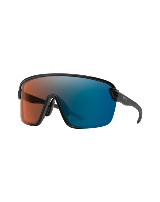 Smith Bobcat Sunglasses - Black + ChromaPop Glacier PhotoChromic Copper Blue Mirror Lens