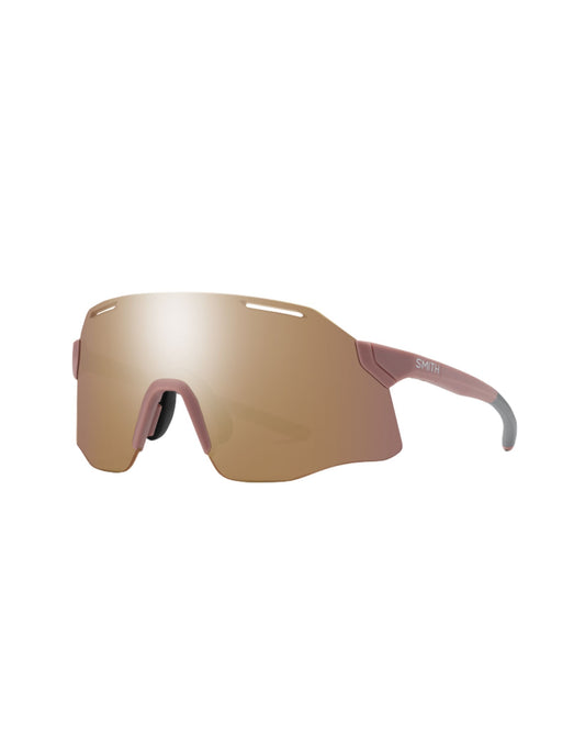Smith Vert Sunglasses - Matte Chalk Rose + ChromaPop Rose Gold Mirror Lens