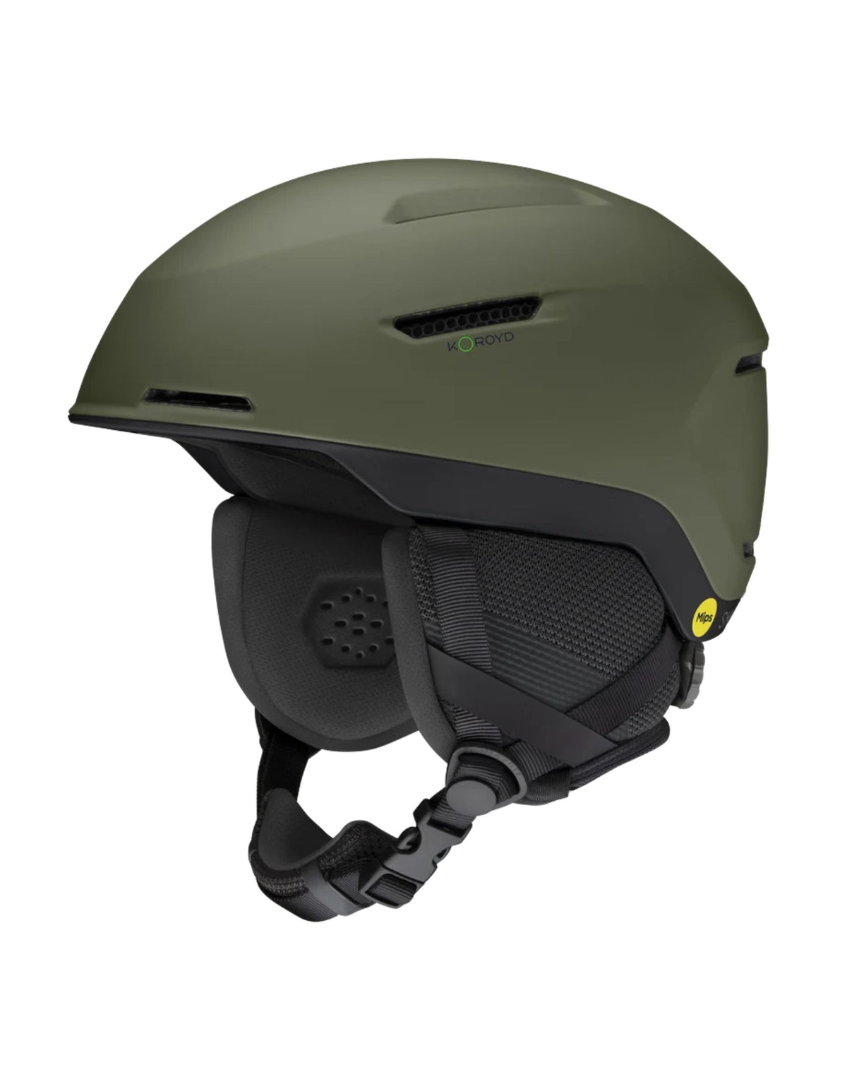 Smith Altus MIPS Ski Helmet -Matte Fatigue Green/Black
