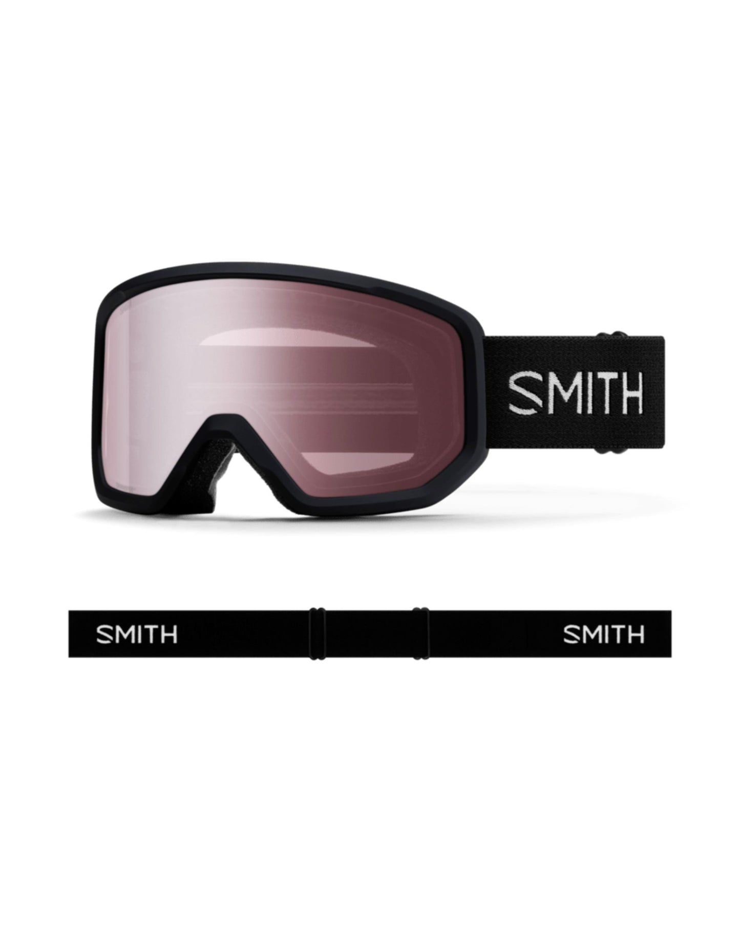 Smith Transfer Ski Goggles - Black + Ignitor Mirror Lens