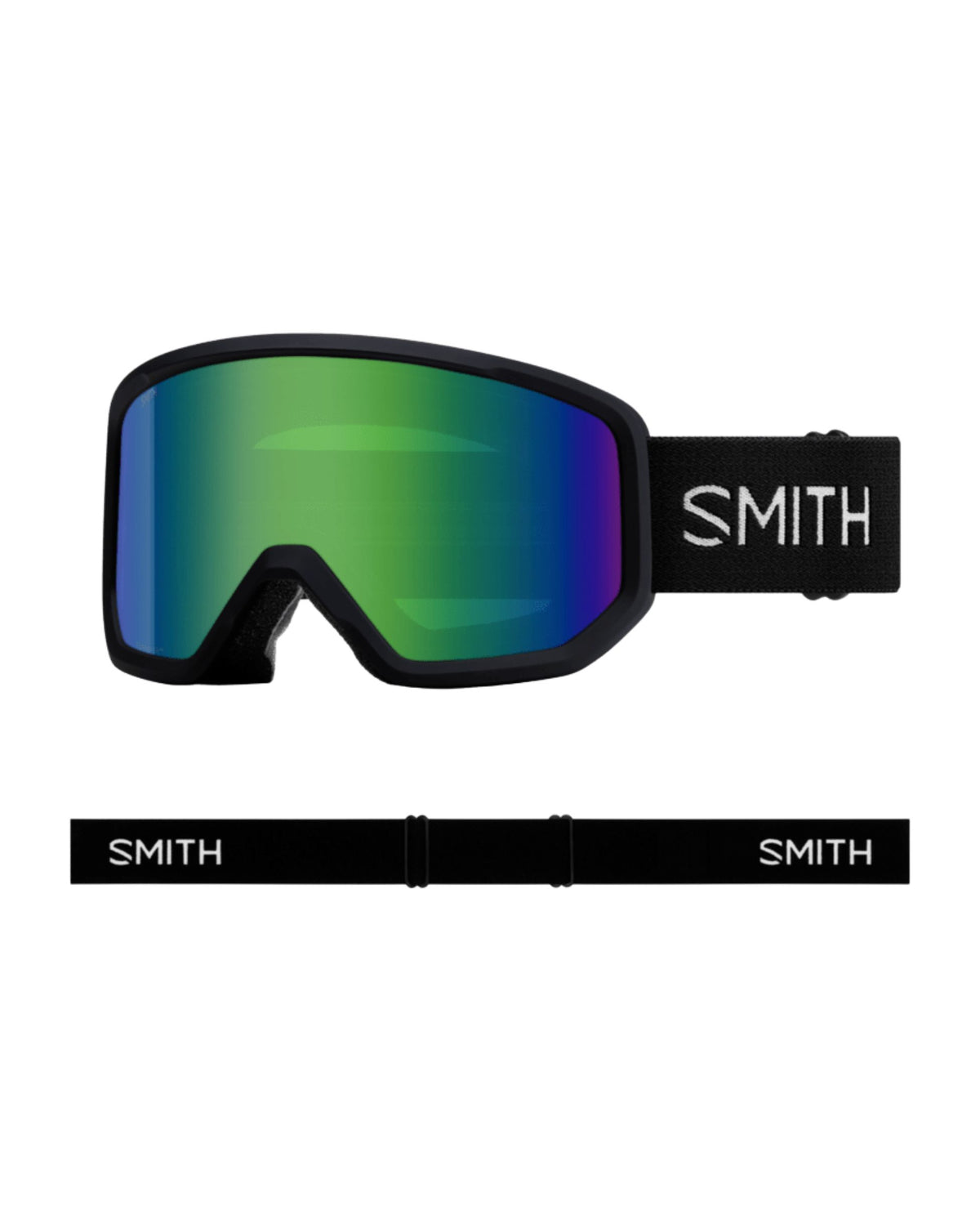 Smith Transfer Ski Goggles - Black 22 GRN SLX M