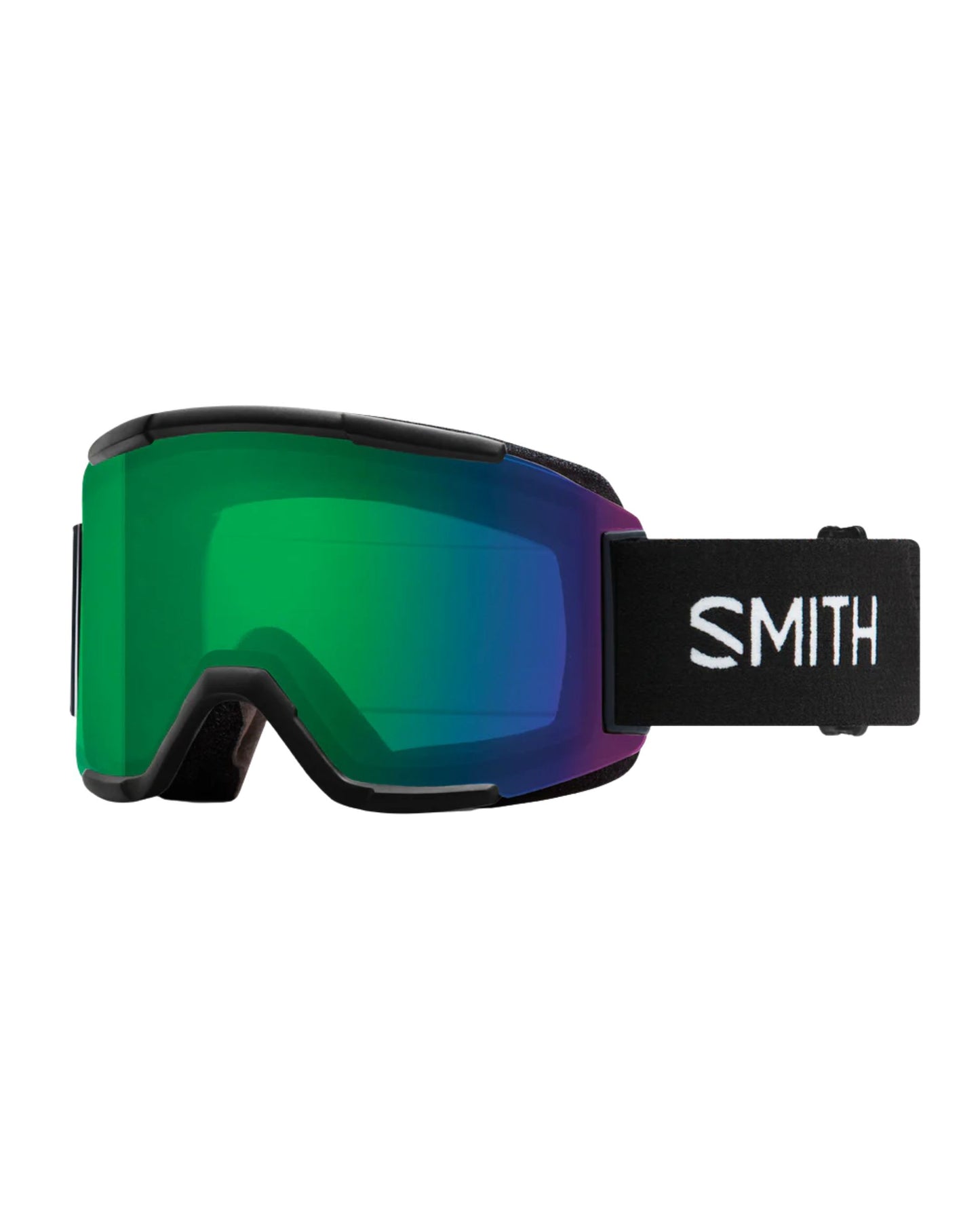 Smith Squad Ski Goggles - Black + ChromaPop Everyday Green Mirror