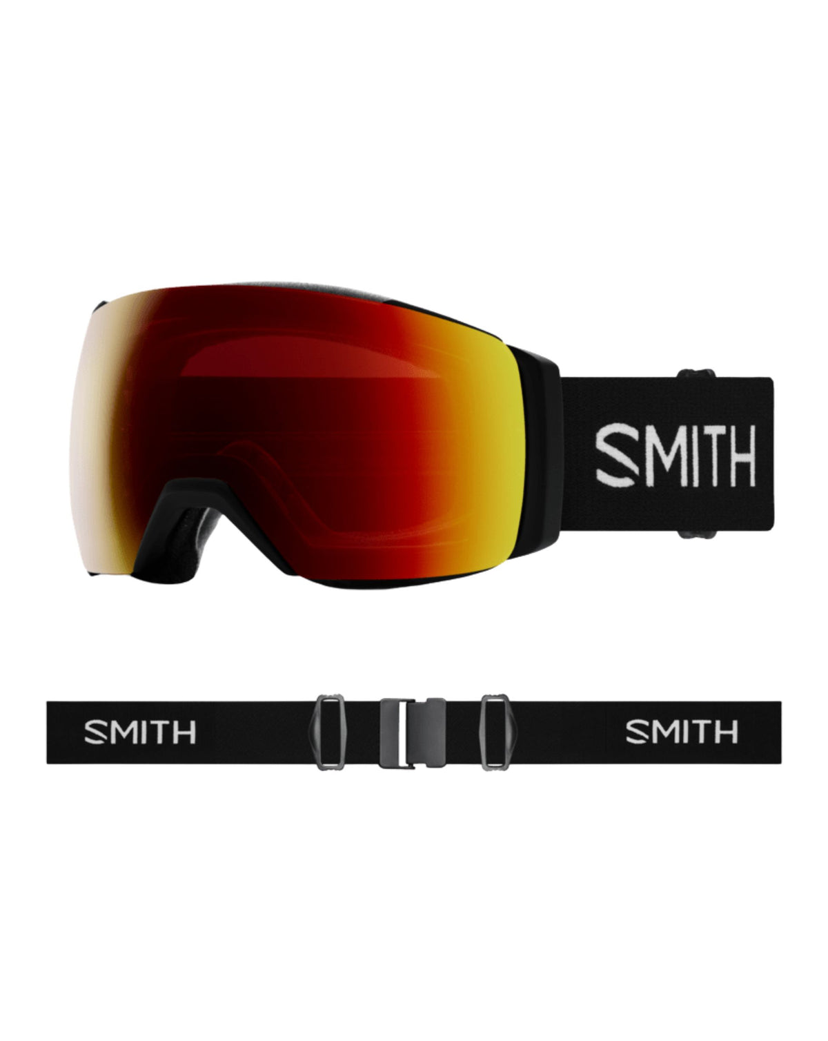 Smith IO Mag XL Ski Goggles - Black 22 CPS RED M