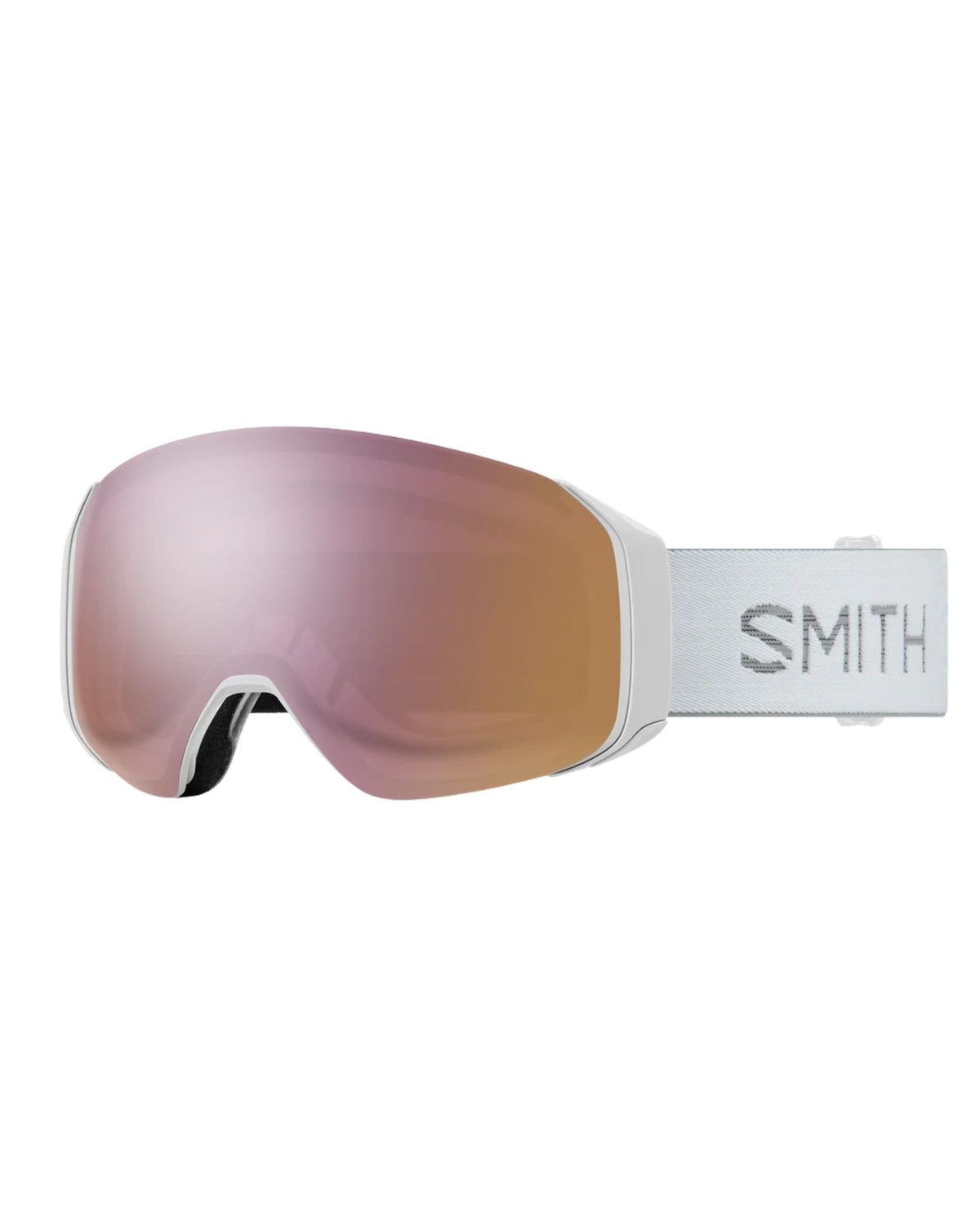 Smith 4D Mag S Ski Goggles - White Chunky Knit CPE Rose Gold