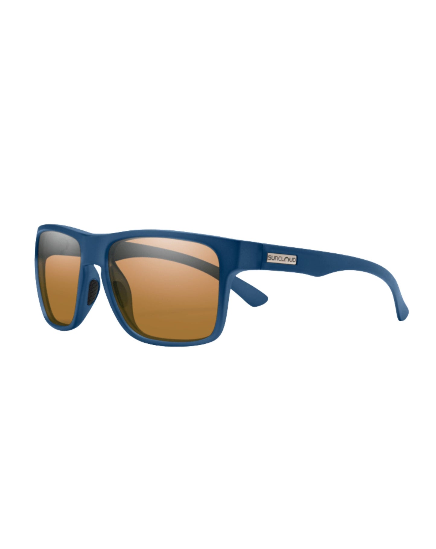 Suncloud Rambler Sunglasses - Matte Crystal Denim + Polarized Brown
