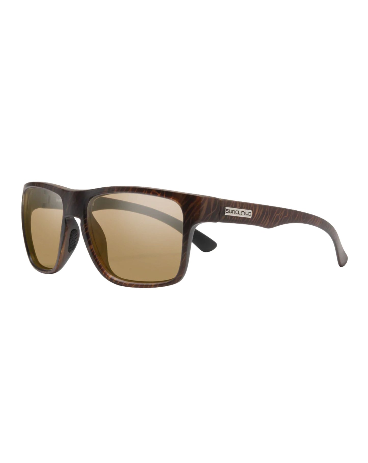 Suncloud Rambler Sunglasses - Blackened Tortoise + Polarized Brown