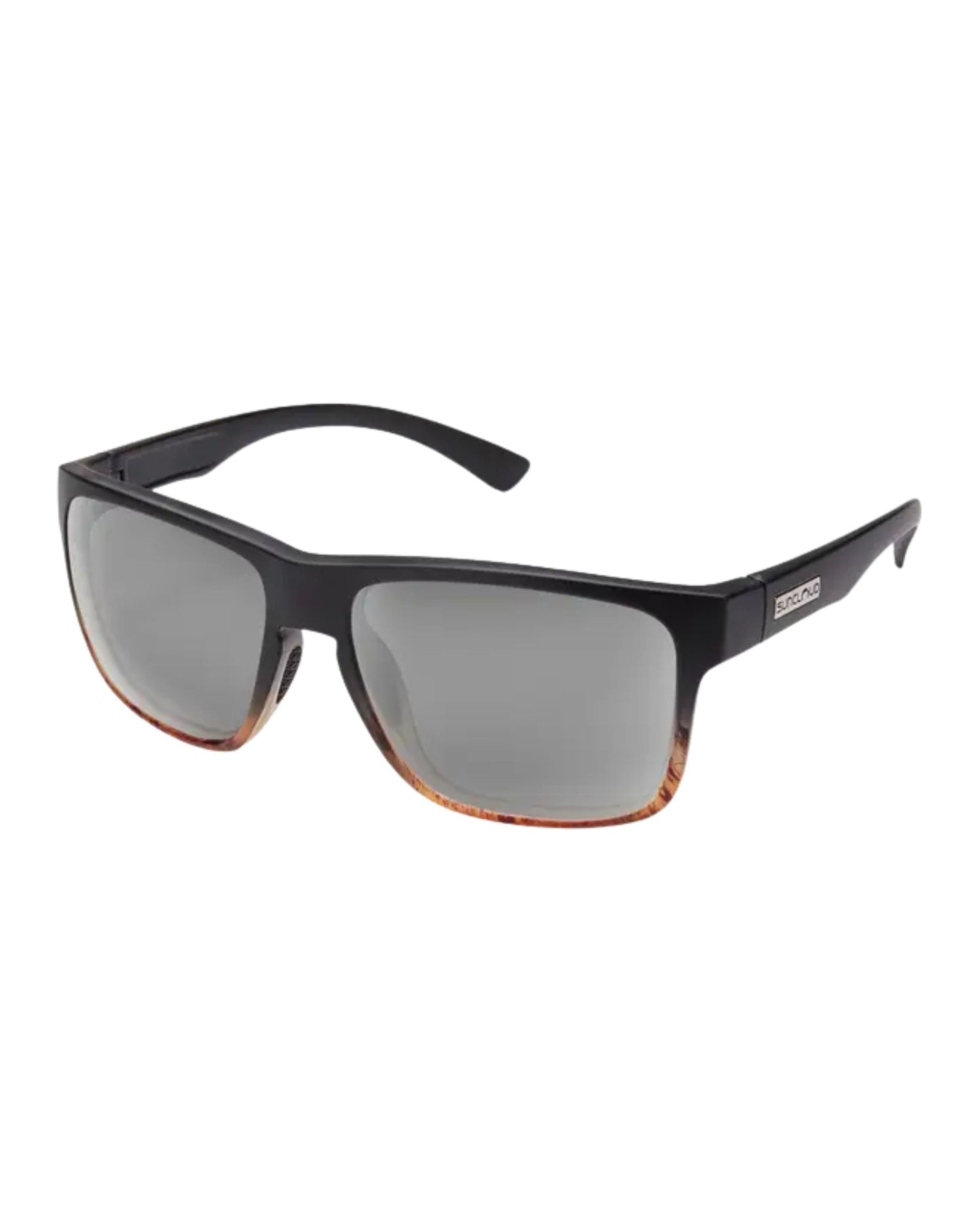 Suncloud Rambler Sunglasses - Black Tortoise Fade + Polarized Gray