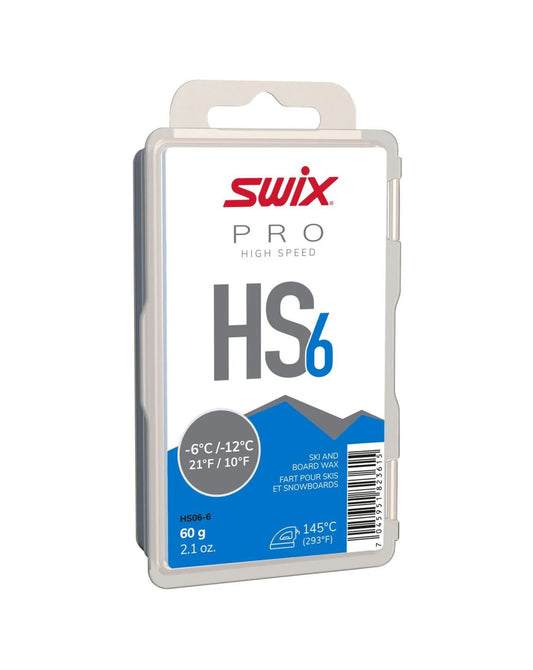 Swix HS6 Blue Glide Wax 60g
