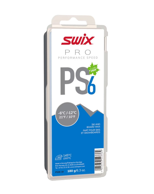 Swix PS6 Blue Glide Wax 180g