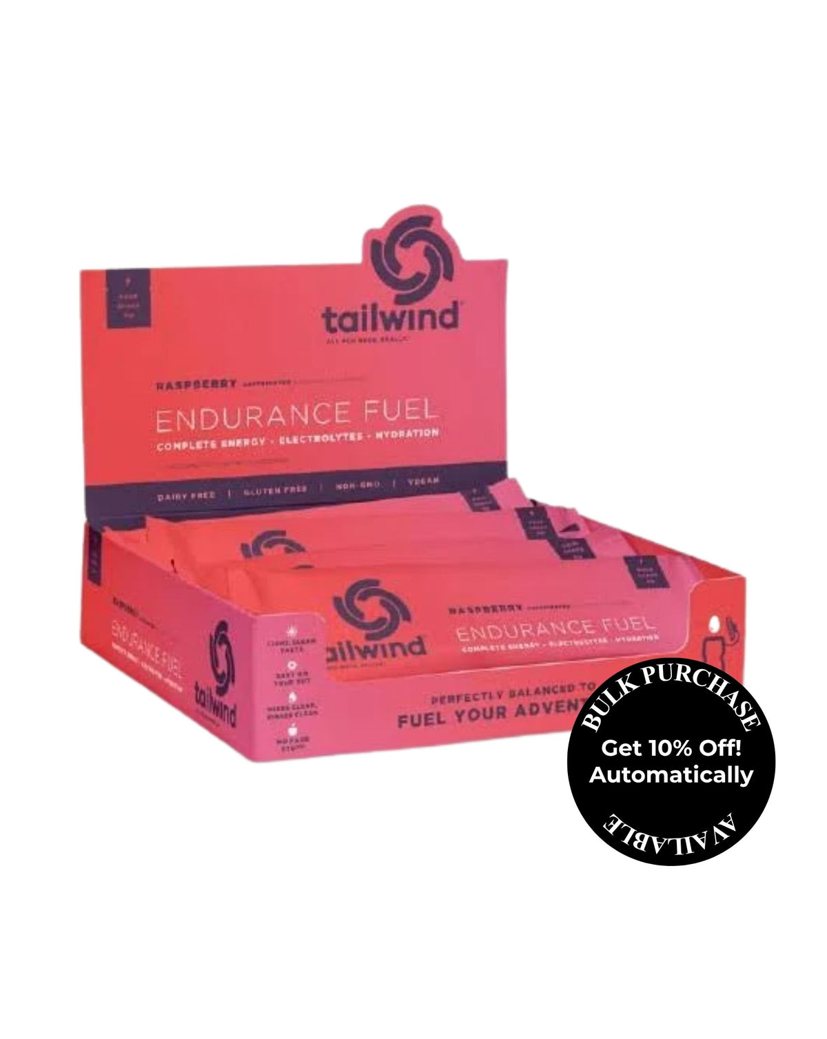 Tailwind Endurance Fuel - Raspberry Caffeinated (Single)