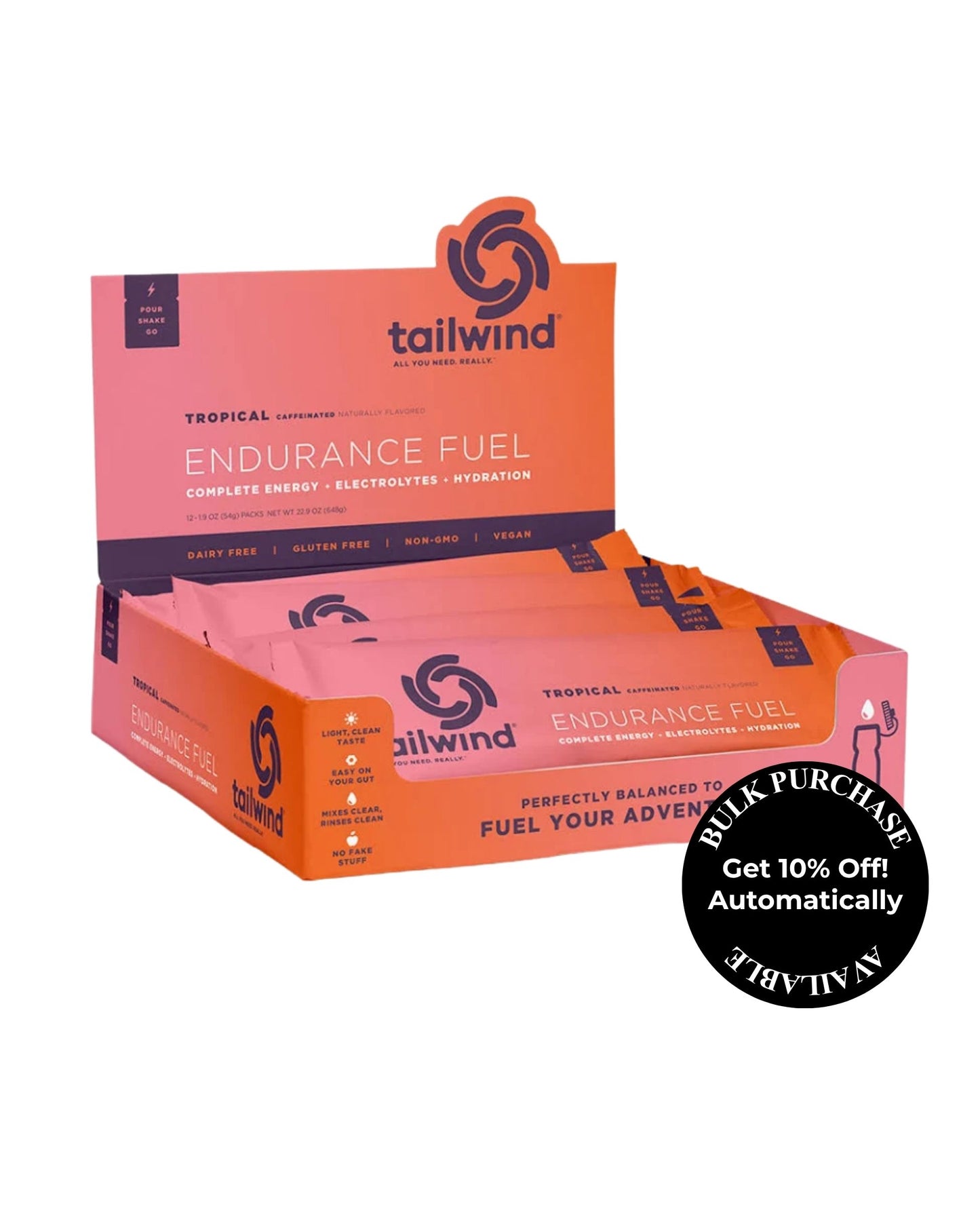 Tailwind Endurance Fuel - Tropical Caffeinated (Single)