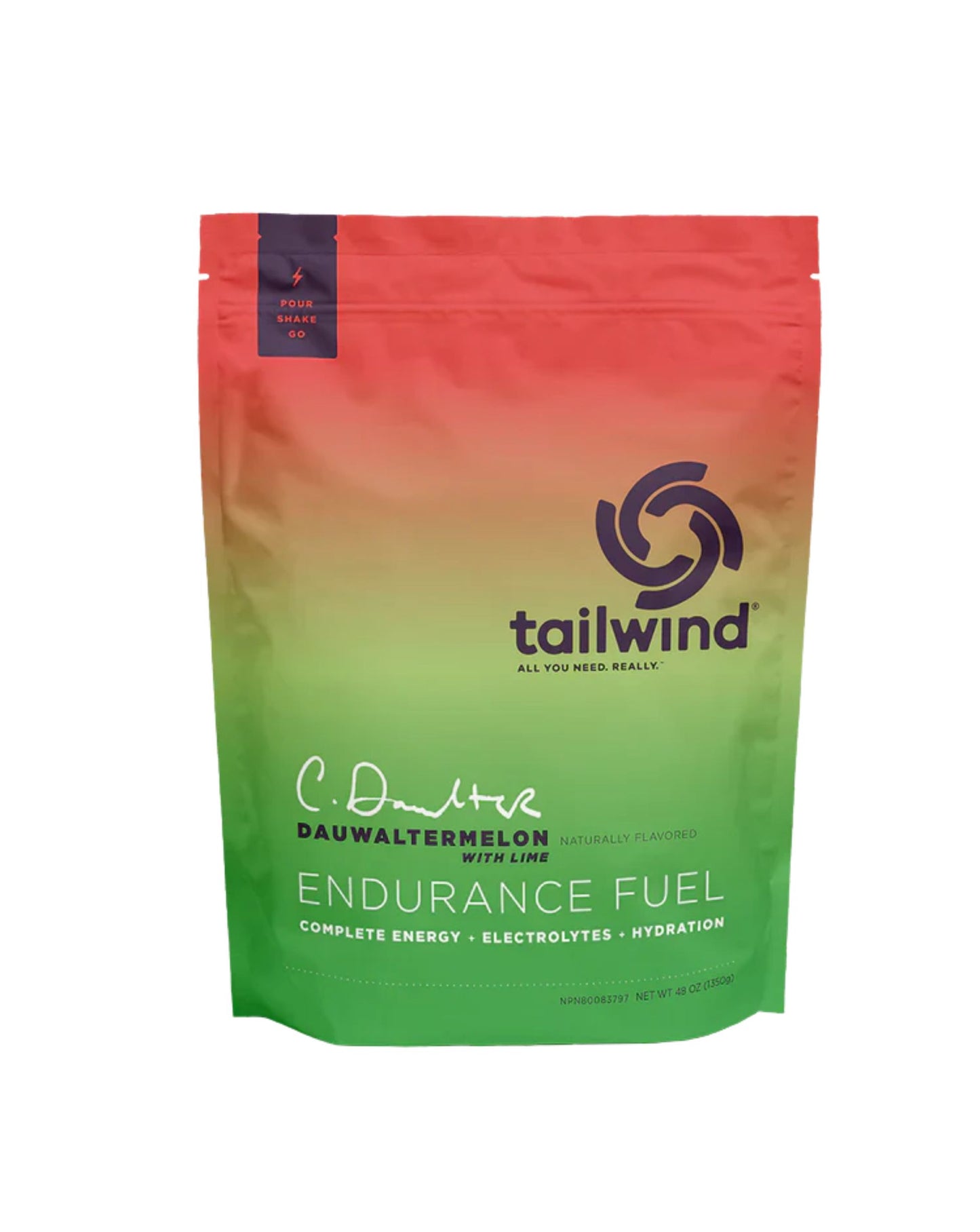 Tailwind Endurance Fuel - Dauwaltermelon - 50-Serving (1350 g)