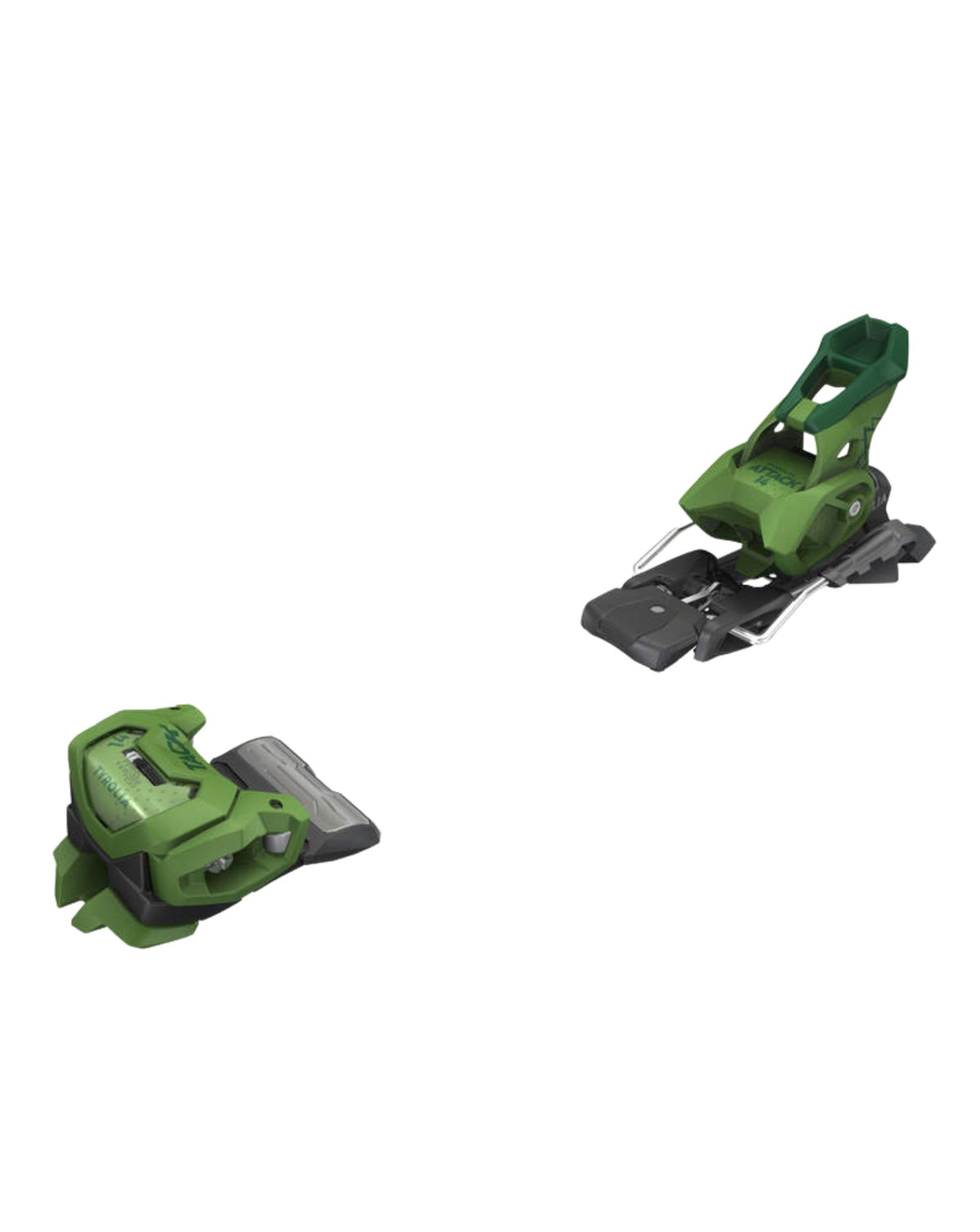 Tyrolia Attack 14 GW BR 110 Ski Bindings - Green